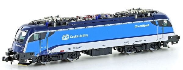 Kato HobbyTrain Lemke H2736S - Czech Electric locomotive Rh 1216 Taurus of the CD Railjet (Sound)